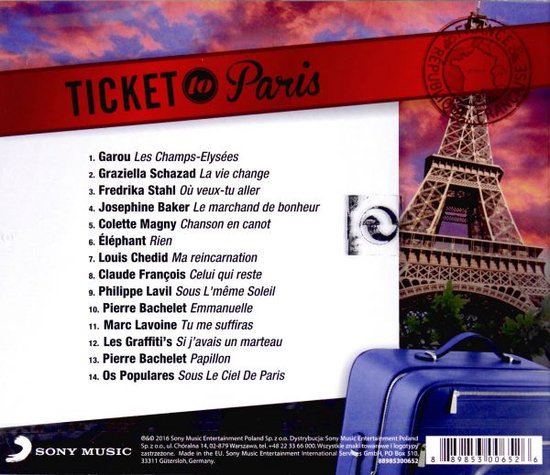 Ticket to... Paris [CD]