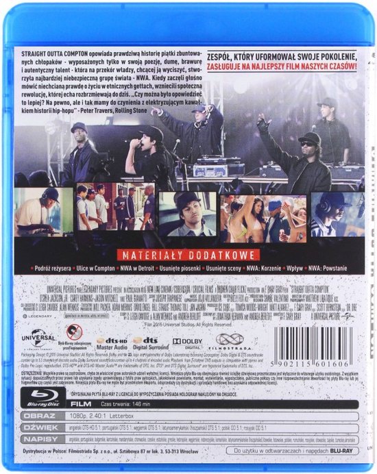 N.W.A: Straight Outta Compton [Blu-Ray]