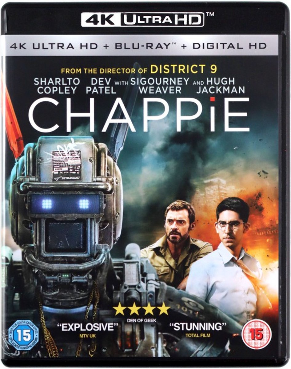 Chappie [Blu-Ray 4K]+[Blu-Ray]-