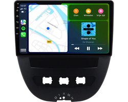 Draadloos Android auto & Apple Carplay navigatie - Geschikt voor Toyota Aygo/Citroën C1/Peugeot 107