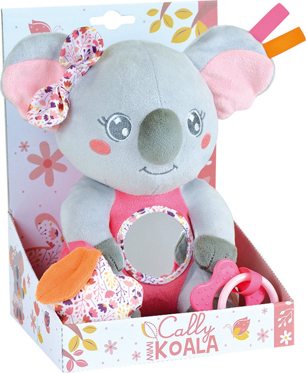 TY Peluche Dixie - Agnellino Grigio E Rosa Con Occhi Glitterati, 24 Cm, Edizione Limitata Pasqua, Morbido E Coccoloso - 2