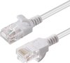Microconnect V-UTP6A005W-SLIM, 0,5 m, Cat6a, U/UTP (UTP), RJ-45, RJ-45