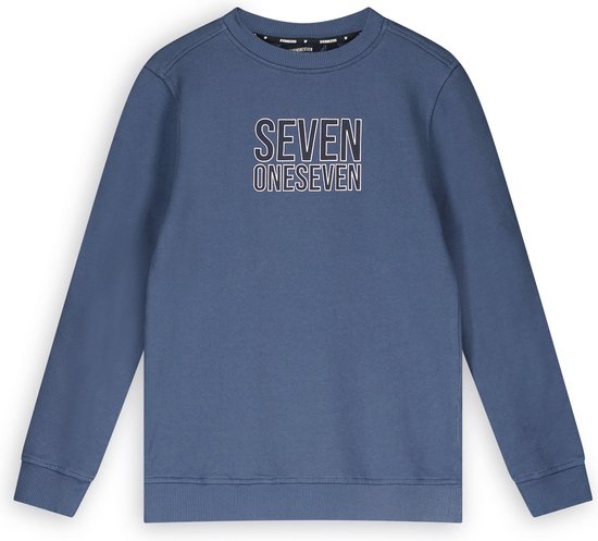SevenOneSeven - Sweater - Worker Blue - Maat 170-176