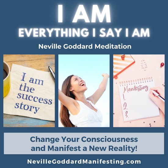 I AM Meditation - Neville Goddard States of Consciousness Me ... - cover
