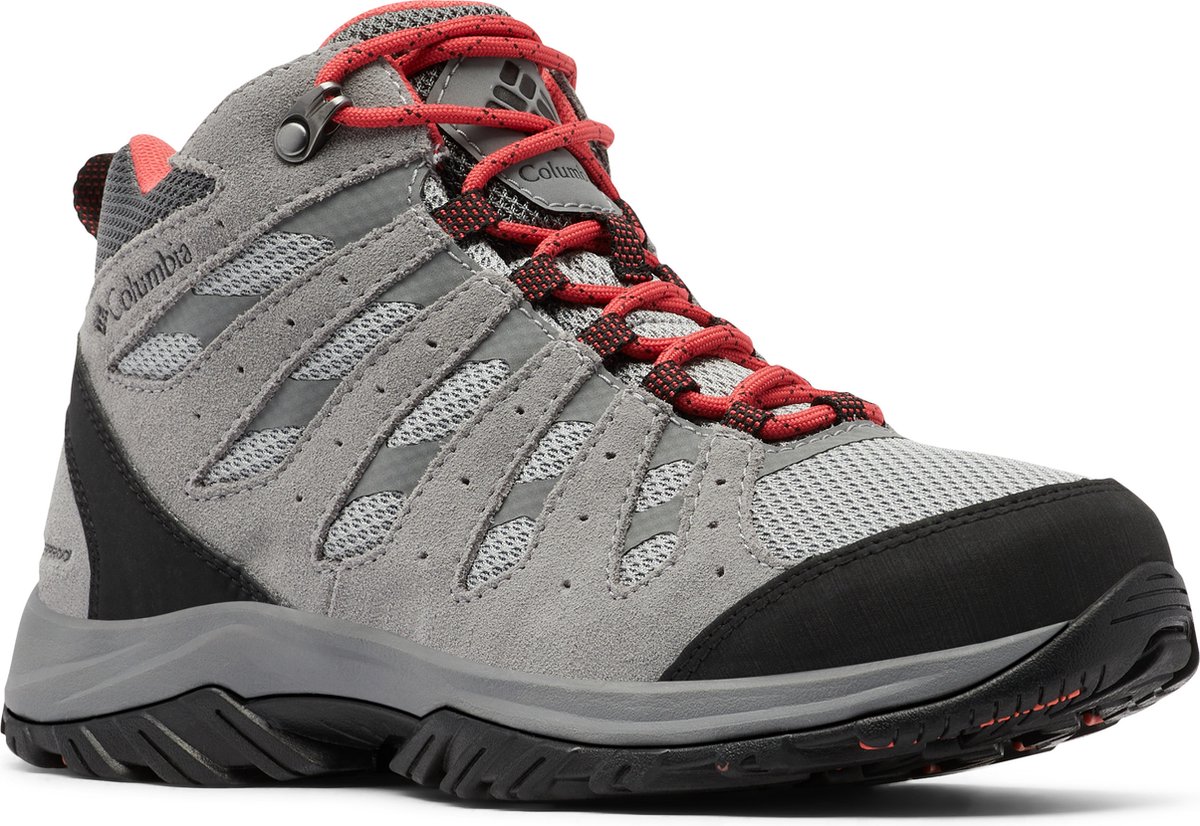 Columbia REDMOND III MID WATERPROOF Dames Wandelschoenen - Steam, Red Coral