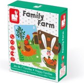 Janod familie boerderij - geheugenspel