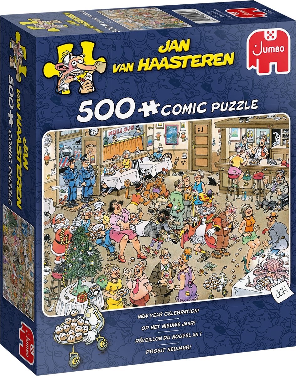 Jan van Haasteren Op Het Nieuwe Jaar! puzzel - 500 stukjes | bol