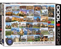 Eurographics puzzel Globetrotter Castles and Palaces - 1000 stukjes