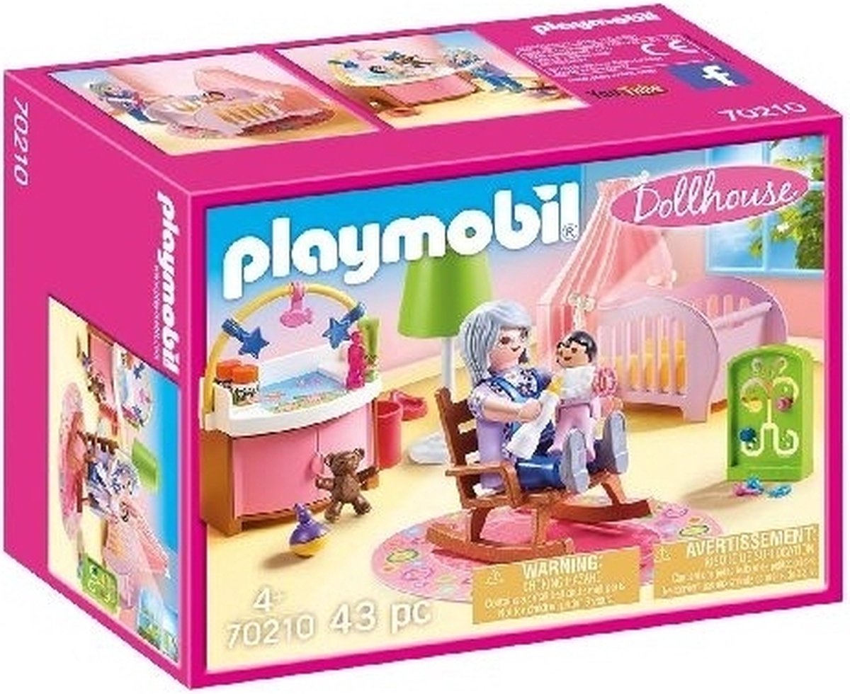 PLAYMOBIL Dollhouse Babykamer - 70210 | bol.com