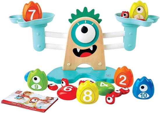 Hape Monster Weegschaal Leren Rekenen - Educatief Speelgoed van Hape — afbeelding 3