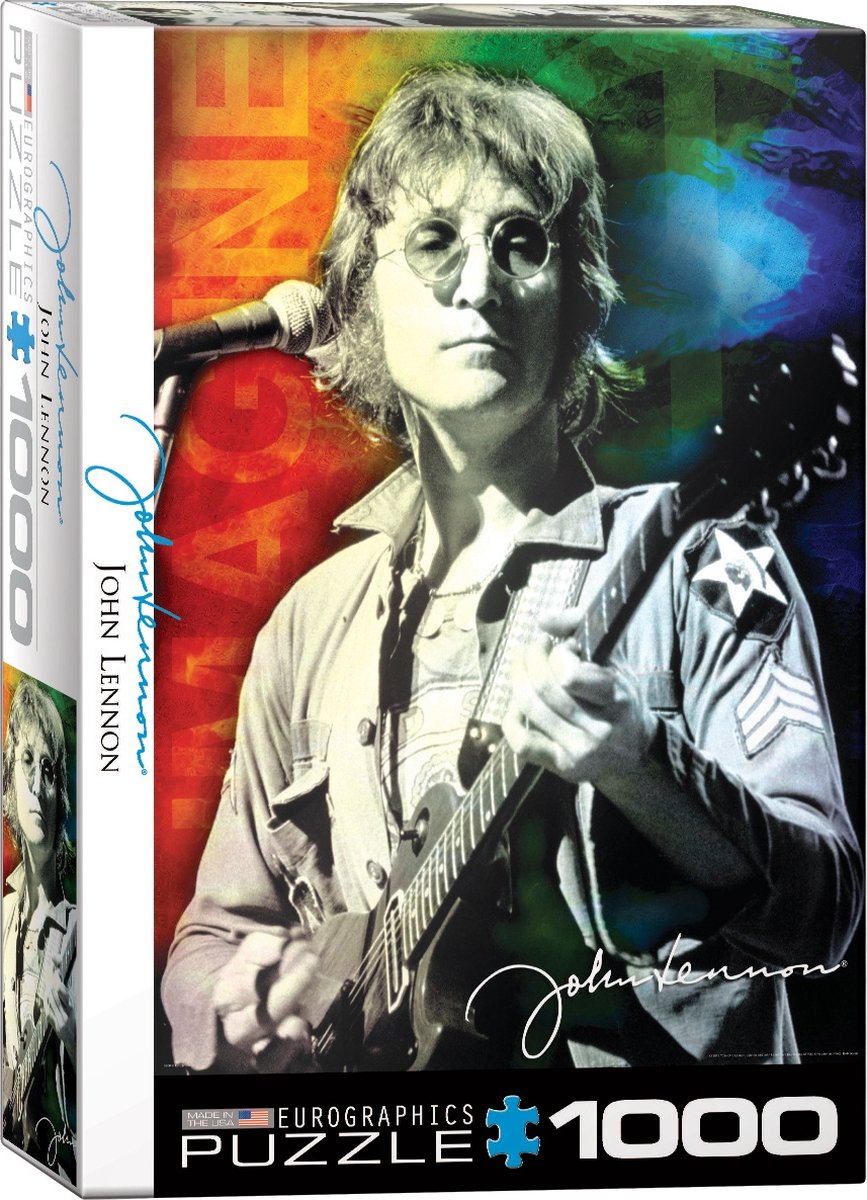 Eurographics puzzel John Lennon legpuzzel 1000 stukjes kunst.