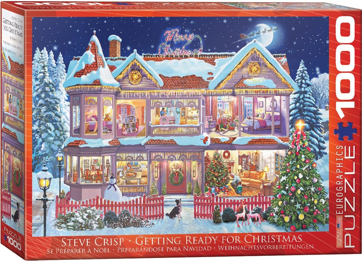 Getting Ready Christmas Puzzel (1000 stukjes)