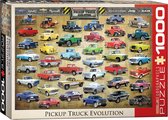 Eurographics puzzel Pickup Truck Evolution - 1000 stukjes