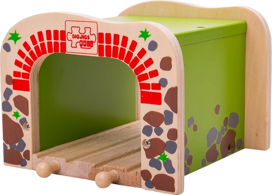 Houten Rails - Dubbelspoor Tunnel
