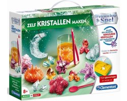 foto van Clementoni Wetenschap & Spel - Zelf Kristallen Maken - Experimenteerdoos - Educatief Speelgoed 8+ Jaar