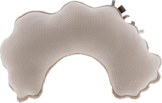 Voedingskussen - Snoozebaby Organisch Voedingskussen Afritsbare Hoes - Milky Rust
