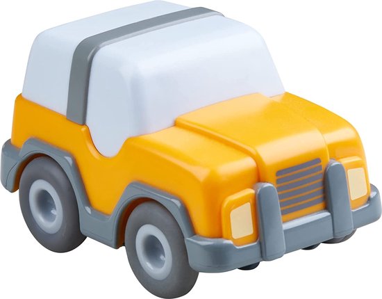 Haba knikkerbaan [2 jaar +] uitbreding eerste Speelbaan Kullerbru terreinwagen