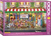 Puzzle Eurographics Plush Petals Flower Shop - Paul Normand - 1000 pièces