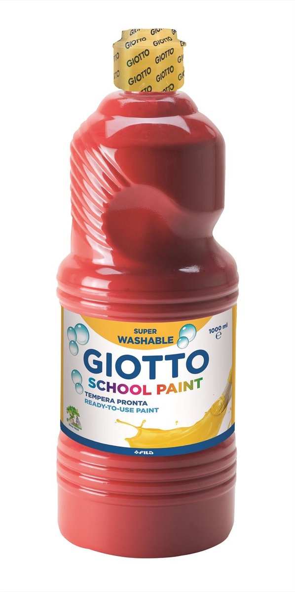 Giotto Bottle 1l poster paint SUPER WASHABLE