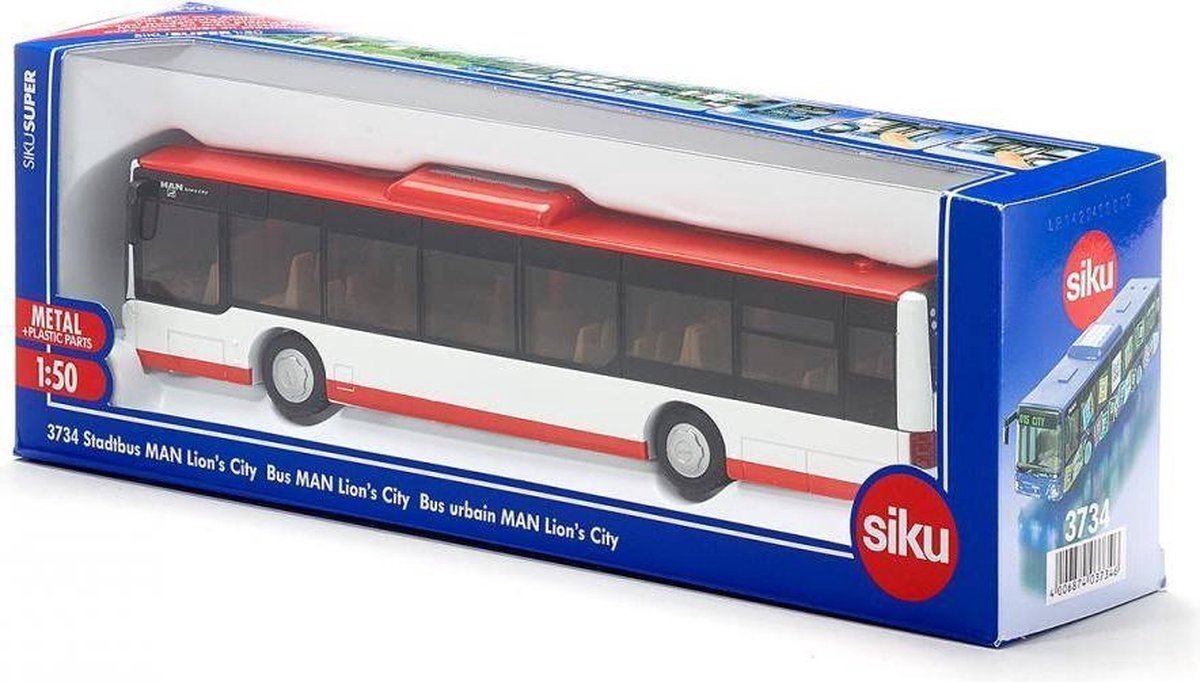 Siku 3736 - Bus articulé - 1:50 - Comparer avec