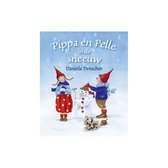 Pippa & Pelle  -   Pippa en Pelle in de sneeuw