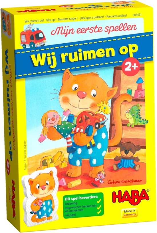 lezing Verleiden Picknicken Haba Kinderspel Wij Ruimen Op (nl) | Games | bol.com