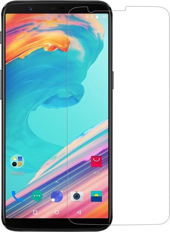 Protecteur d'écran LuxeBass Tempered adapté au OnePlus 5T - écran - écran - verre trempé