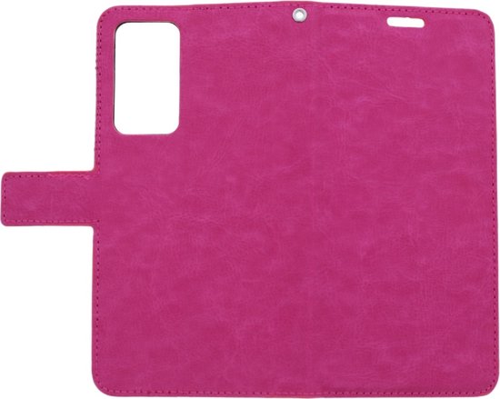 Coque LuxeBass adaptée pour Xiaomi 12 Pro - Couverture de livre avec fentes pour cartes - Coque rose pour téléphone portable - coque de téléphone - housses de téléphone