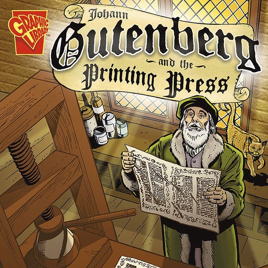 Johann Gutenberg and the Printing Press - cover