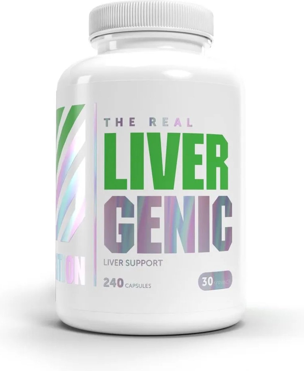 RS Nutrition Livergenic – Supplement Voor Organ Support – Sport Supplementen – 240 Capsules