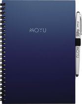 MOYU - New Navy Notebook - Uitwisbaar Notitieboek A5 Premium