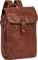 Mustang Palermo leren rugzak cognac 23x12x34cm