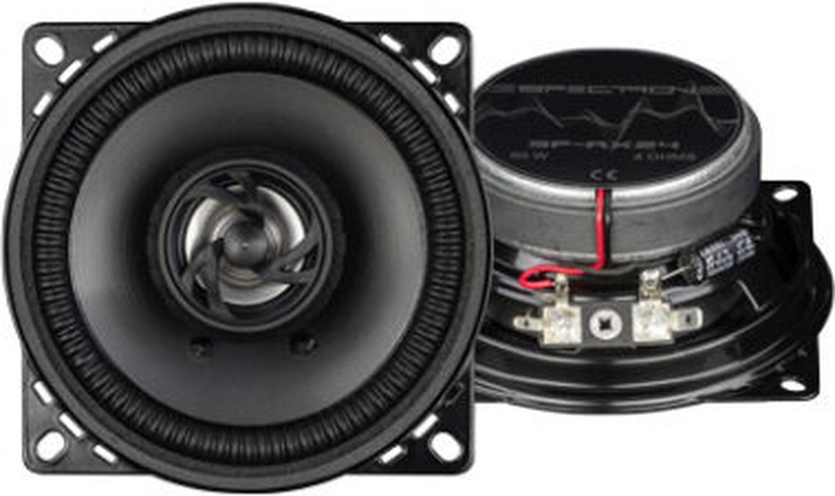 Spectron SP-RX24 - Autospeakers - Goedkope 10cm speakers - 100mm 2 weg luidsprekers - 60 Watt