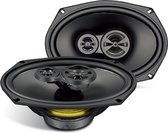 Axton ATX369 - Autospeakers - 6x9 inch coaxiale luidspreker - 3weg speakers - 100 Watt - Ovale speakers