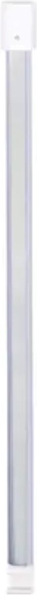 Aquavive plafondsteun - 60 cm - Voor ovale douchestang - Chrome