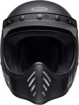 Bell Moto-3 Classic Solid Blackout Helmet Full Face XL - Maat XL - Helm