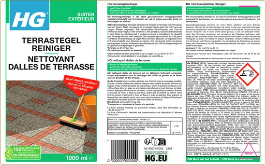 HG terrastegelreiniger 1L van HG — afbeelding 2
