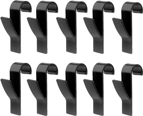 Fentar 8 stuks haken voor handdoekradiator, sterke radiatorhaken, wit, ronde radiatorhaken, radiatorhanddoekhouder, radiatorhaken, badjashaken voor alle standaard radiatoren