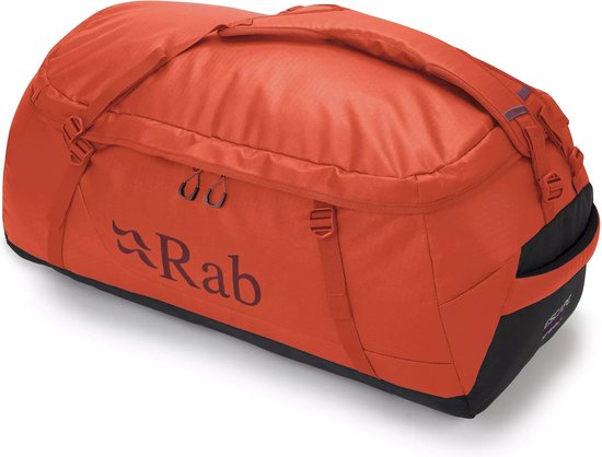rab escape kit tas 50L grapefruit rood