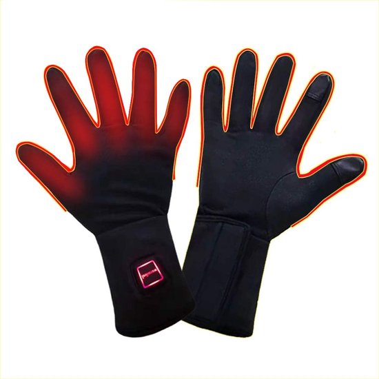 Elysium Verwarmde Handschoenen - 3 standen – Oplaadbaar - One Size – Zwart  -... | bol