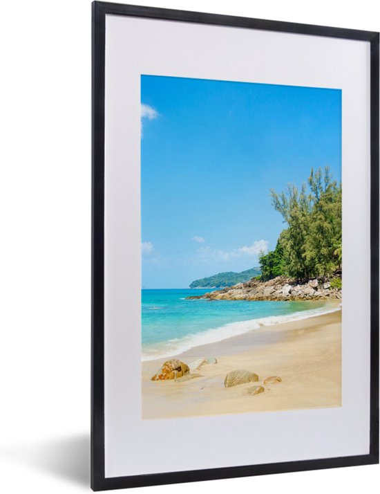 Tuinposter Strand Middellandse Zee vanaf € 37,50