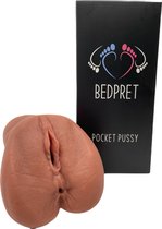 Bedpret Pocket Pussy - Kunstvagina - Masturbator met vagina en anus - Seks toys voor mannen - valentijn cadeautje voor hem