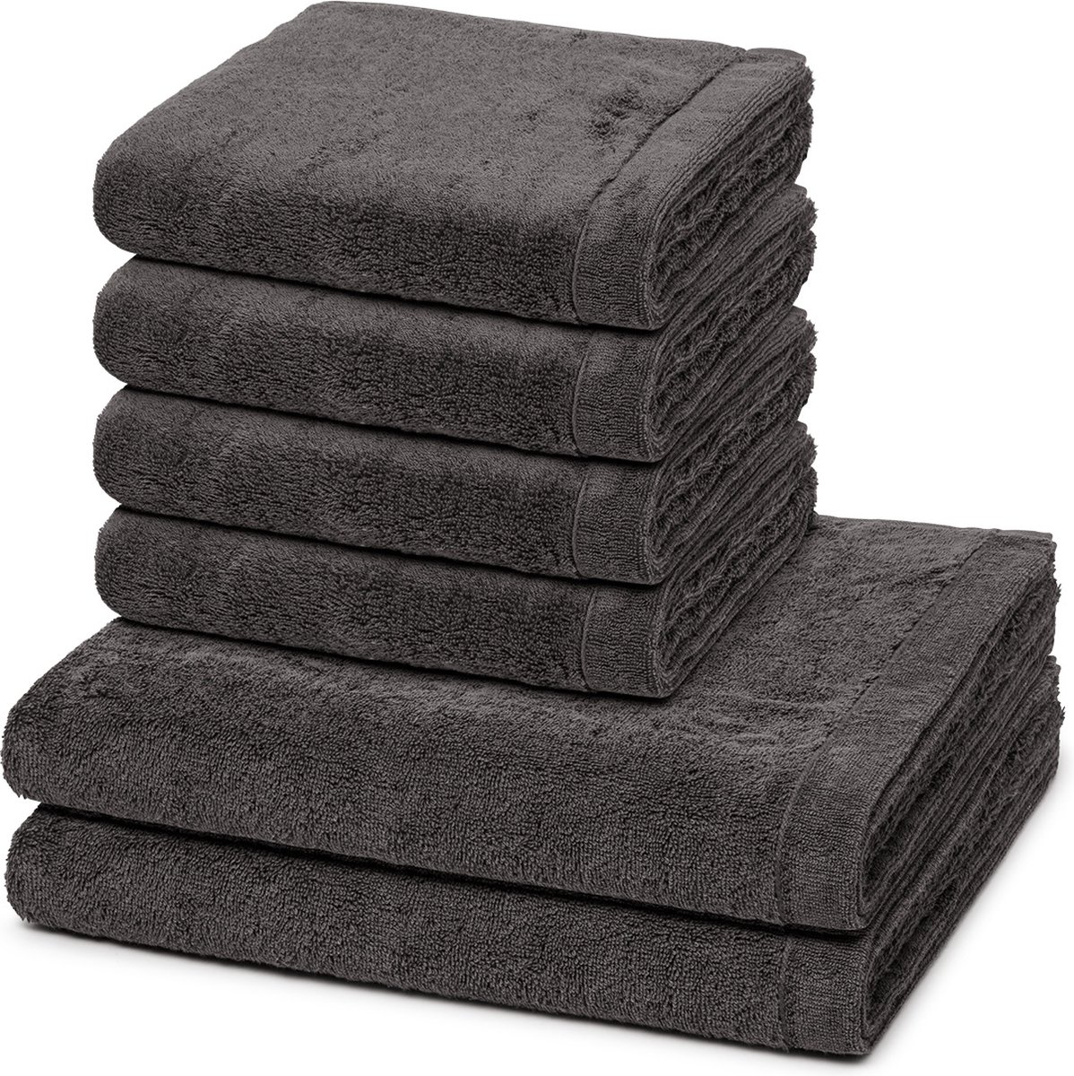 Cawö Sonstiges 4 X handdoek 2 X douchehanddoek - in set Lifestyle