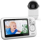 Gratyfied Babyfoon Met Camera en App - Babyfoon Met Camera Bestverkocht - Baby Monitor