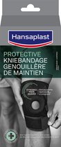 Hansaplast Protective Sport Knie Bandage - Kniesteun - Knie Brace - Verstelbaar - Zwart