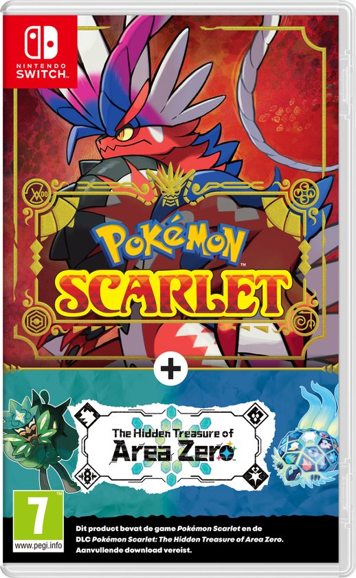Pokémon Scarlet Bundel - The Hidden Treasure of Area Zero DLC - Game Uitbreiding - Nintendo Switch
