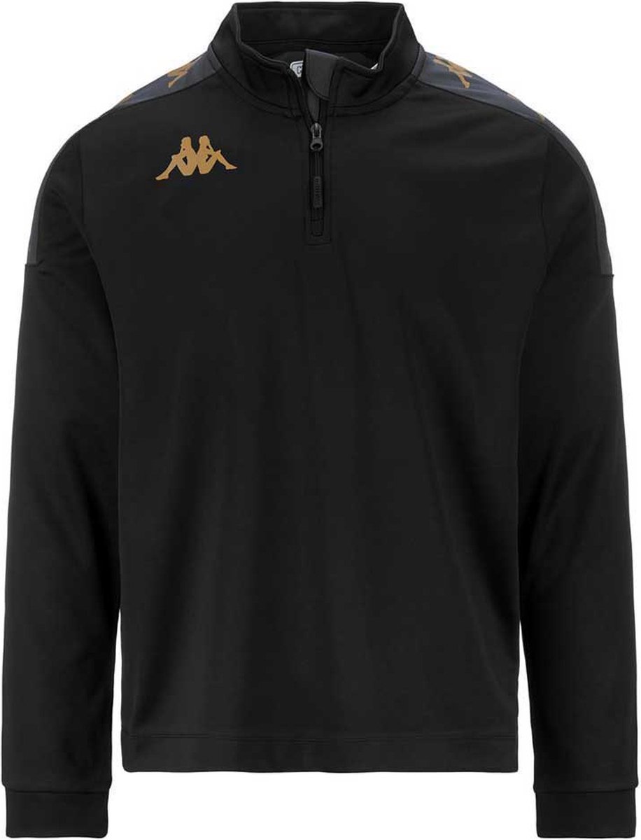 Kappa Gassolo Half Rits Sweatshirt Man Zwart