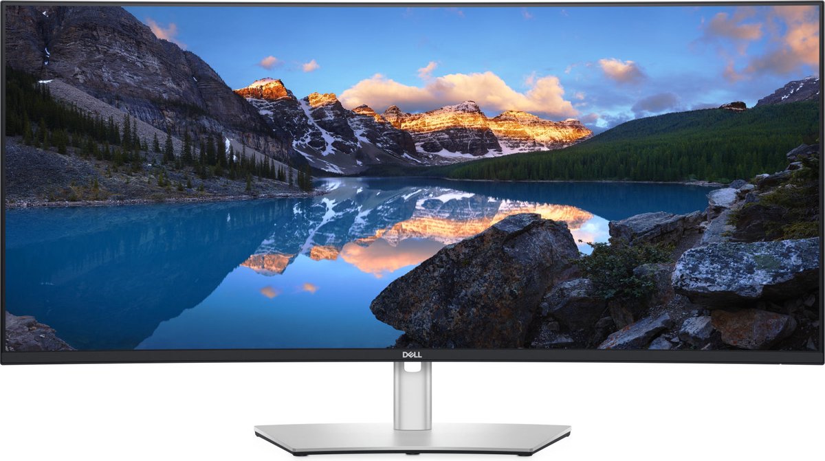Dell UltraSharp U4021QW -  WUHD Curved IPS Monitor - Thunderbolt 3 - RJ45 - USB-C - 40 inch