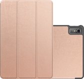 Hoesje Geschikt voor Lenovo Tab M10 5G Hoesje Case Hard Cover Hoes Book Case - Rosé goud.