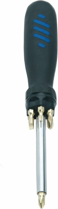 Tournevis Aimanté Télescopique Avec Plusieurs Embouts - Powerfix, Neuf, Idéal Bricolage